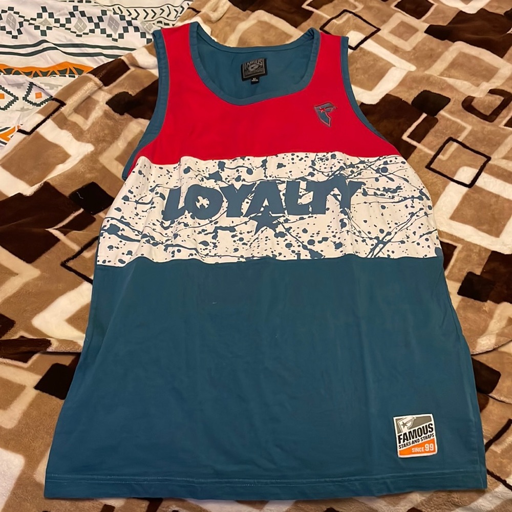 Famous stars and straps athletes tank